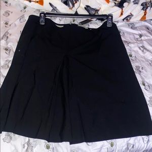 Eddie Bouer Plain Black Skirt